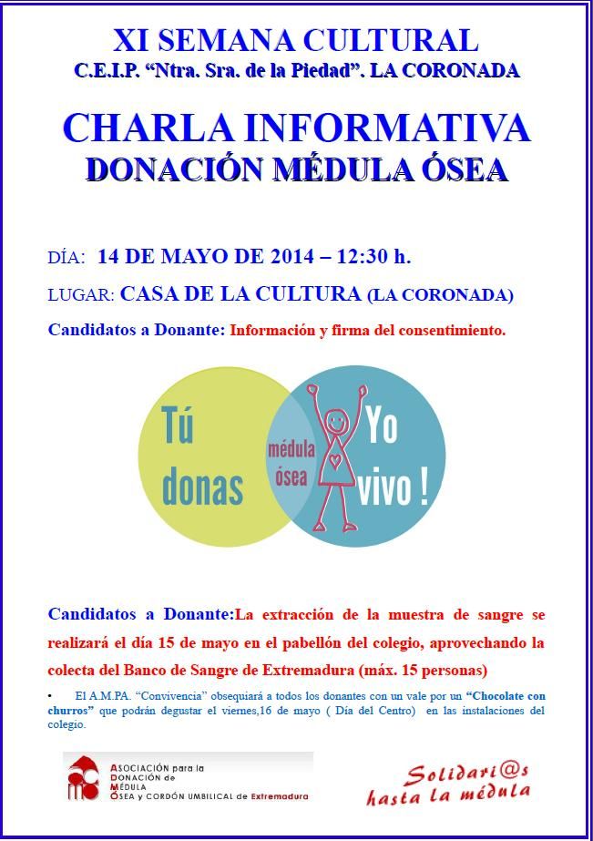 cartel MEDULA2014