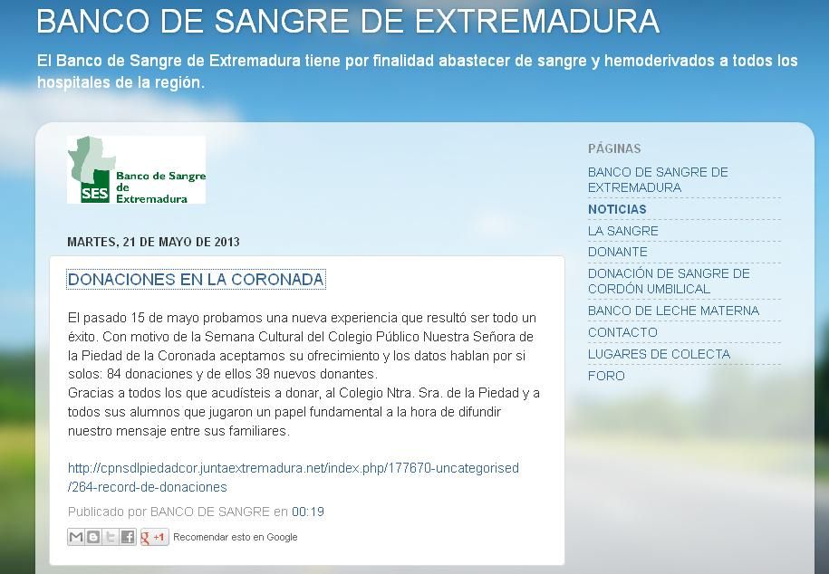 banco sangre