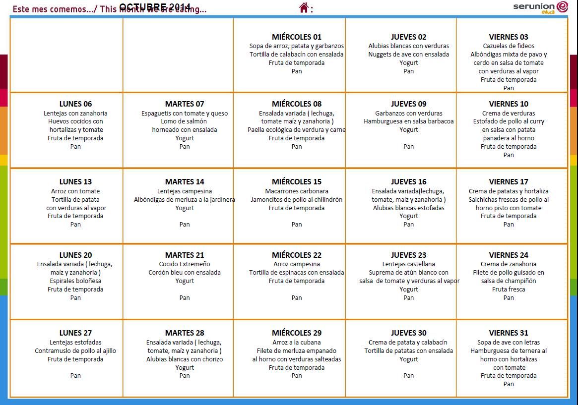 menu Octubre14